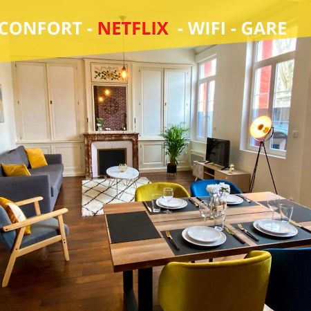 Charmant T2 Hyper-Centre, Netflix, Gare Amiens Eksteriør bilde