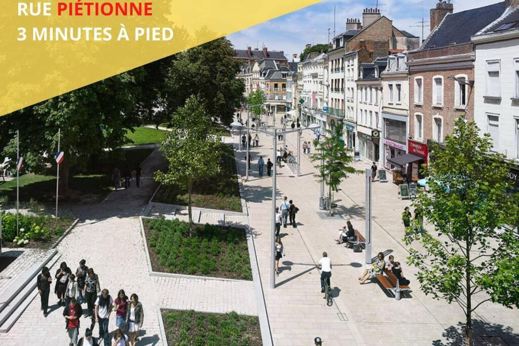 Charmant T2 Hyper-Centre, Netflix, Gare Amiens Eksteriør bilde