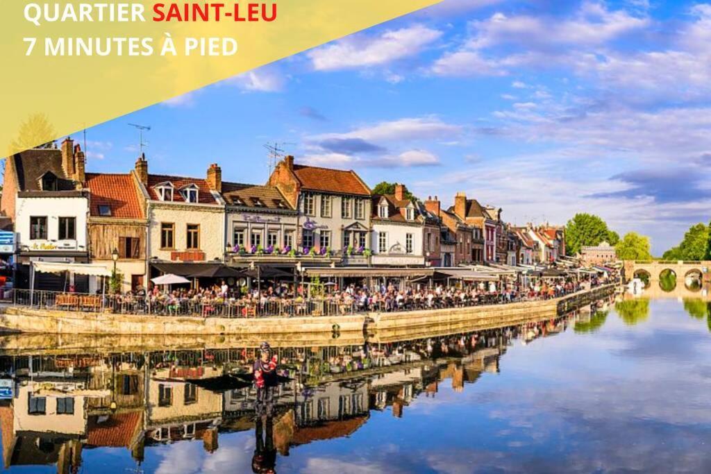Charmant T2 Hyper-Centre, Netflix, Gare Amiens Eksteriør bilde